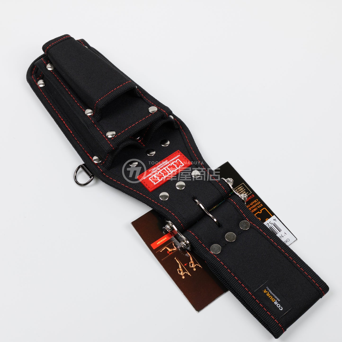 ニックス(KNICKS) CORDURA1000d生地 チェーン式 ドライバー・カッター3PホルダーDX OKC-301PNDX-