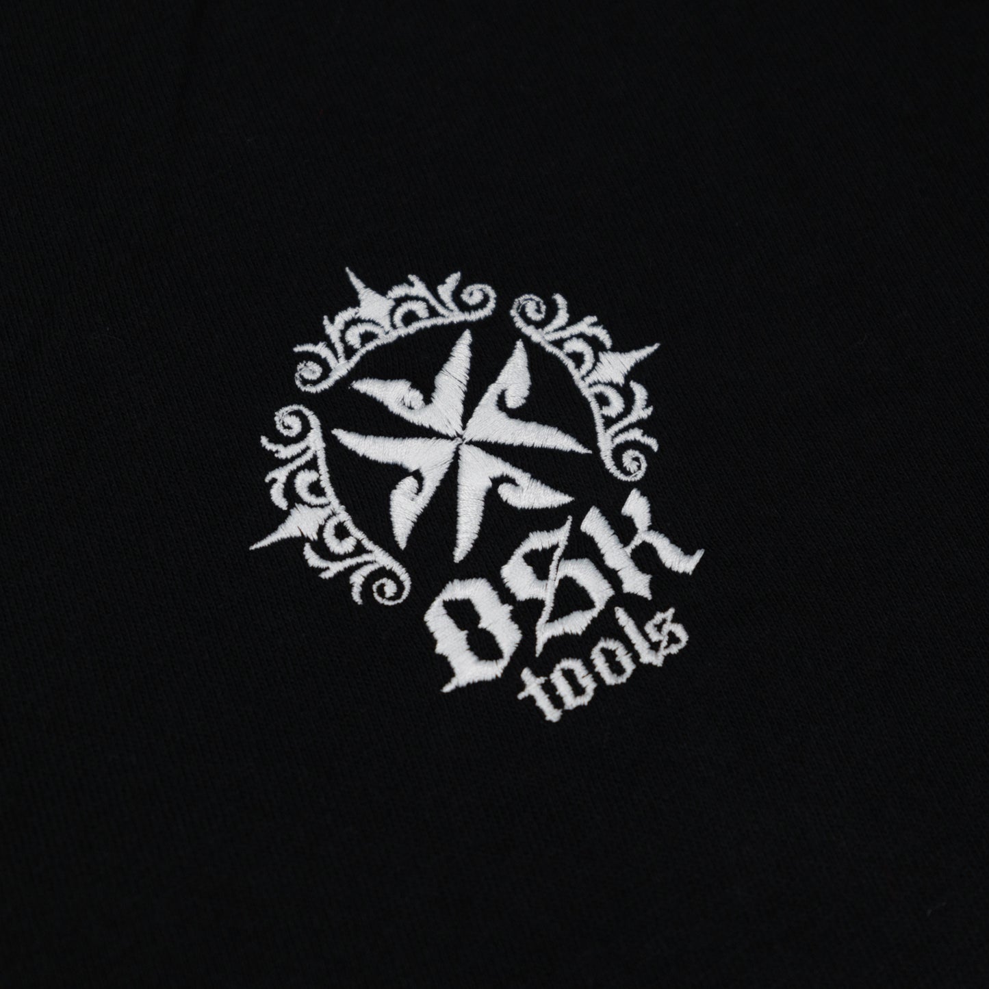 OSKTools 5.6oz カリフォルニア ロゴTシャツ ブラック-