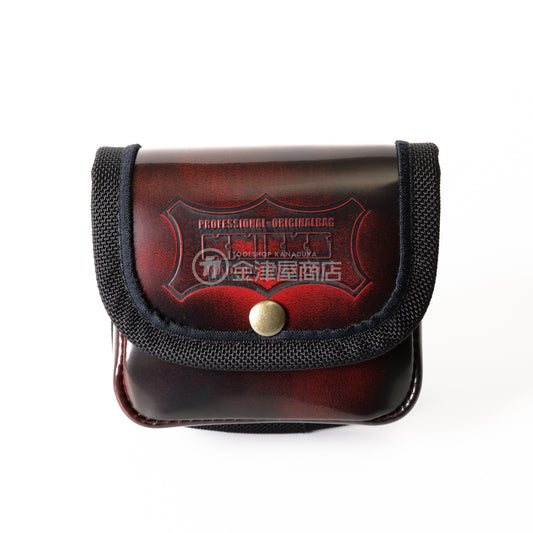 ニックス(KNICKS) アドバンガラス革 小物ポーチ ADV-100BOX-ADV-100BOX-R