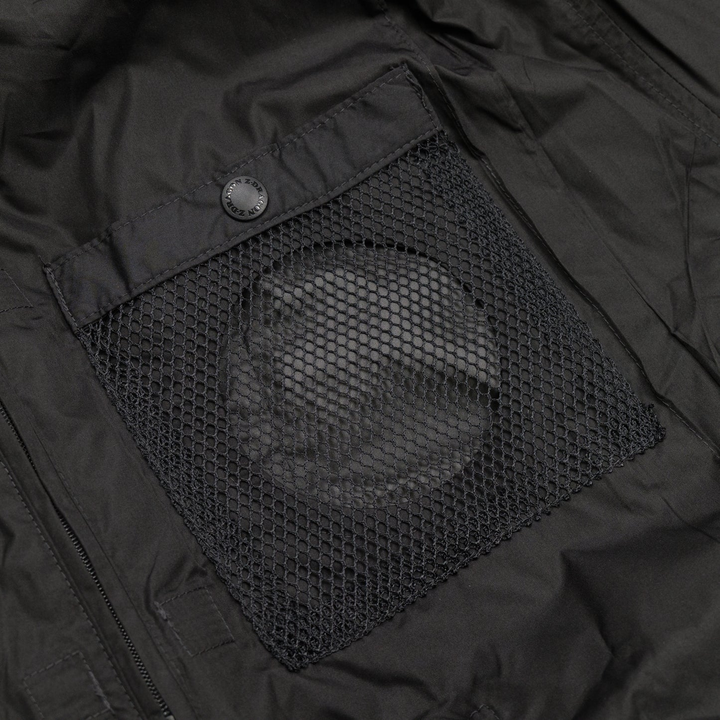 自重堂 Z-DRAGON 空調服(R) 半袖ブルゾン 74400 ブラック【 金津屋商店ロゴプリント】-