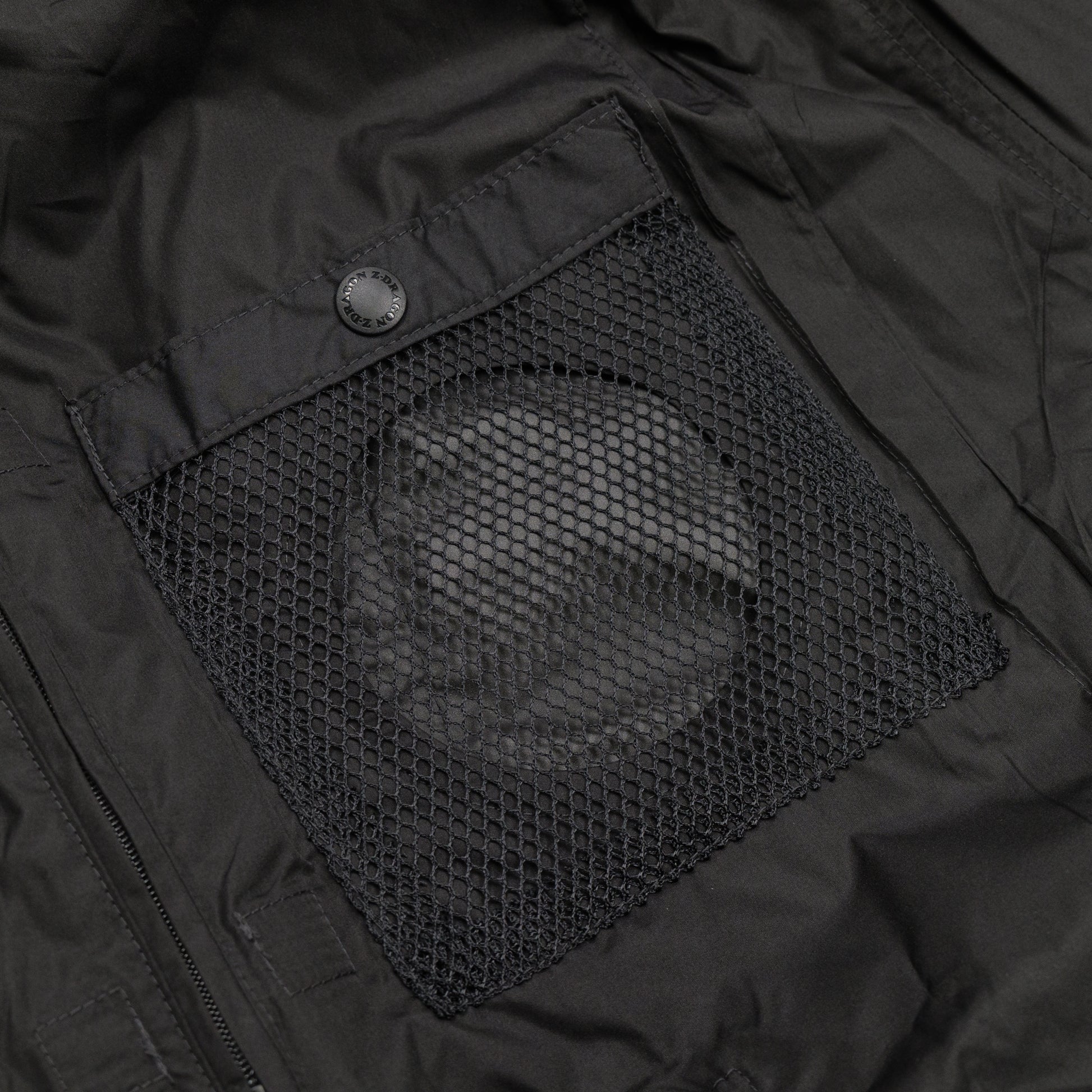 自重堂 Z-DRAGON 空調服(R) 半袖ブルゾン 74400 ブラック【 金津屋商店ロゴプリント】-