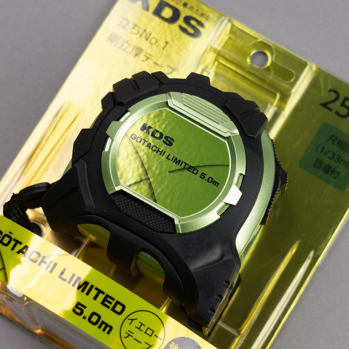 KDS 剛立G 25巾 5m 厚爪 LD3 GTR-G2550LD3/GTR-G2550SLD3(まさめ) ライムグリーン/ローズピンク-