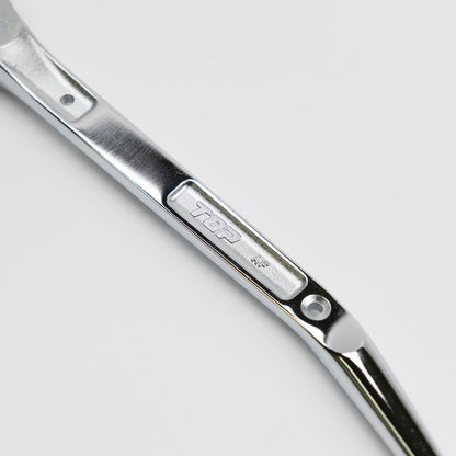 TOP工業 特注 鳶仕様ステンレスラチェットレンチ(シノ付) 19×24コンパクトソケット SRM-19×24N-BT カスタム-