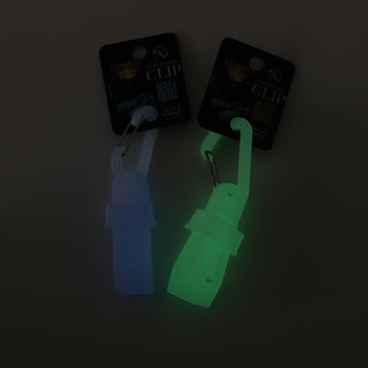 OUROBOROS CLIP (ウロボロスクリップ) 朧 蓄光グリーン/蓄光ブルー