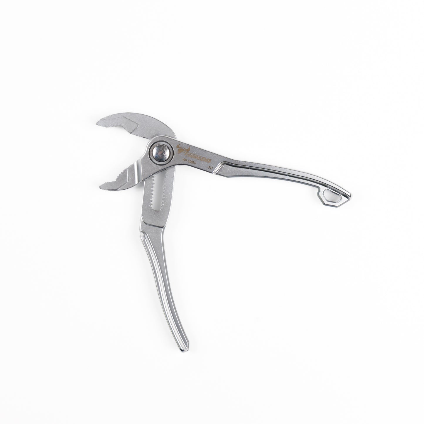 ツノダ ウォーターポンプワンプッシュプライヤー 100mm【WP-100BJ】