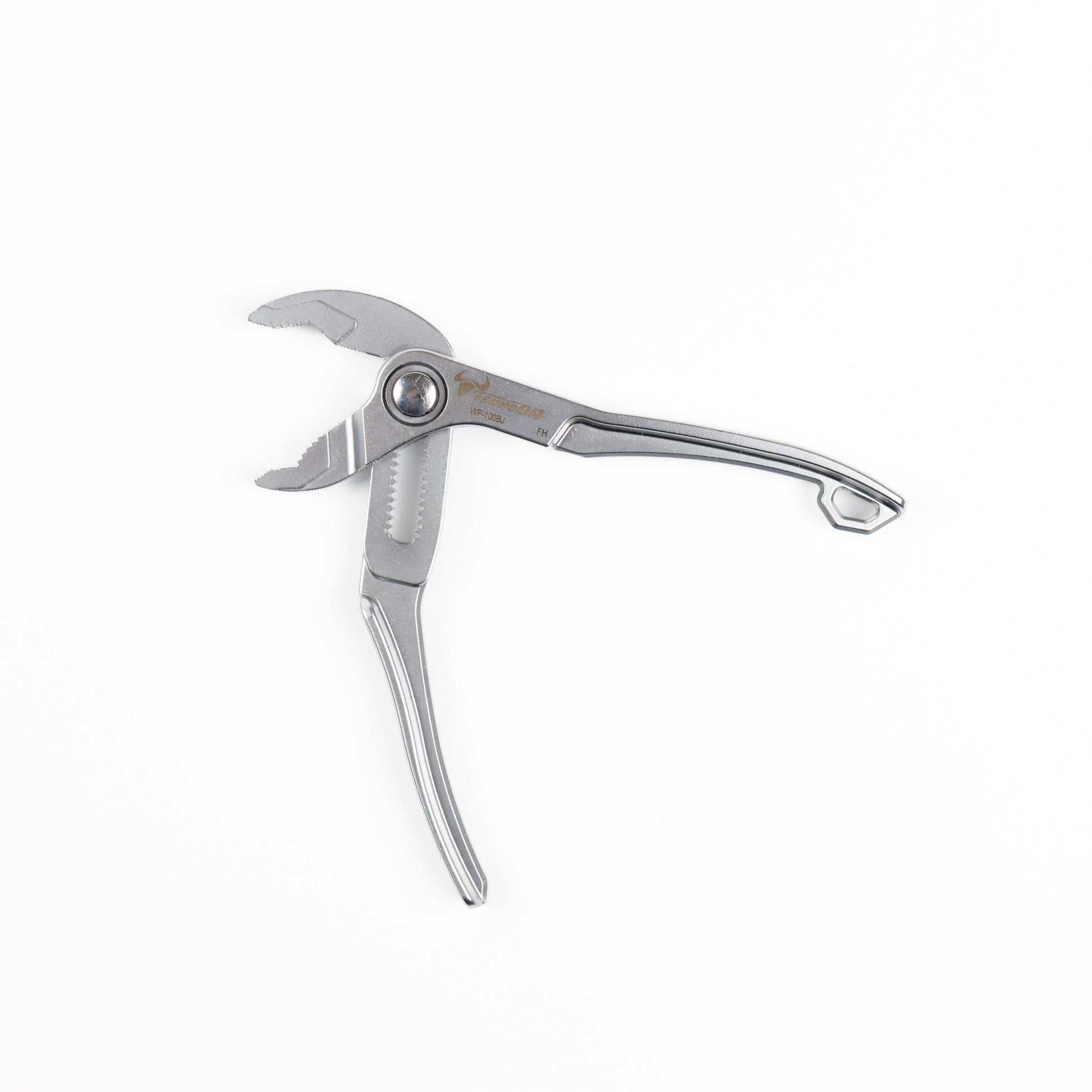 ツノダ ウォーターポンプワンプッシュプライヤー 100mm【WP-100BJ】