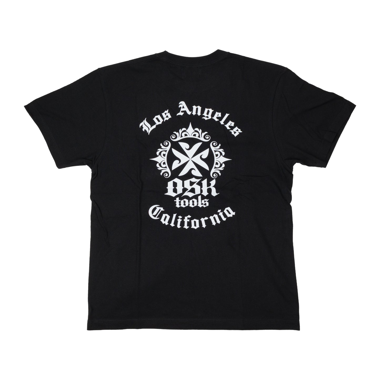 OSKTools 5.6oz カリフォルニア ロゴTシャツ ブラック-