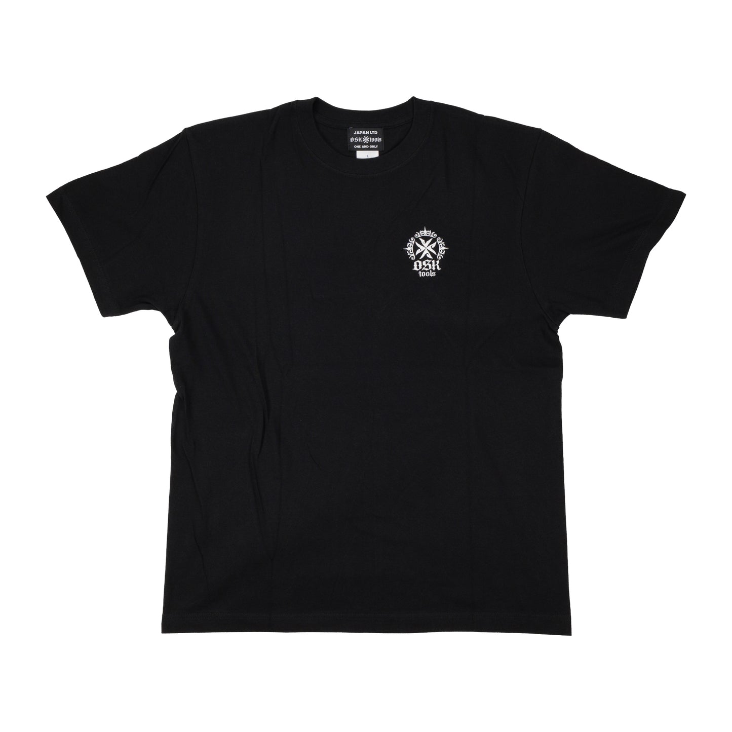 OSKTools 5.6oz カリフォルニア ロゴTシャツ ブラック-