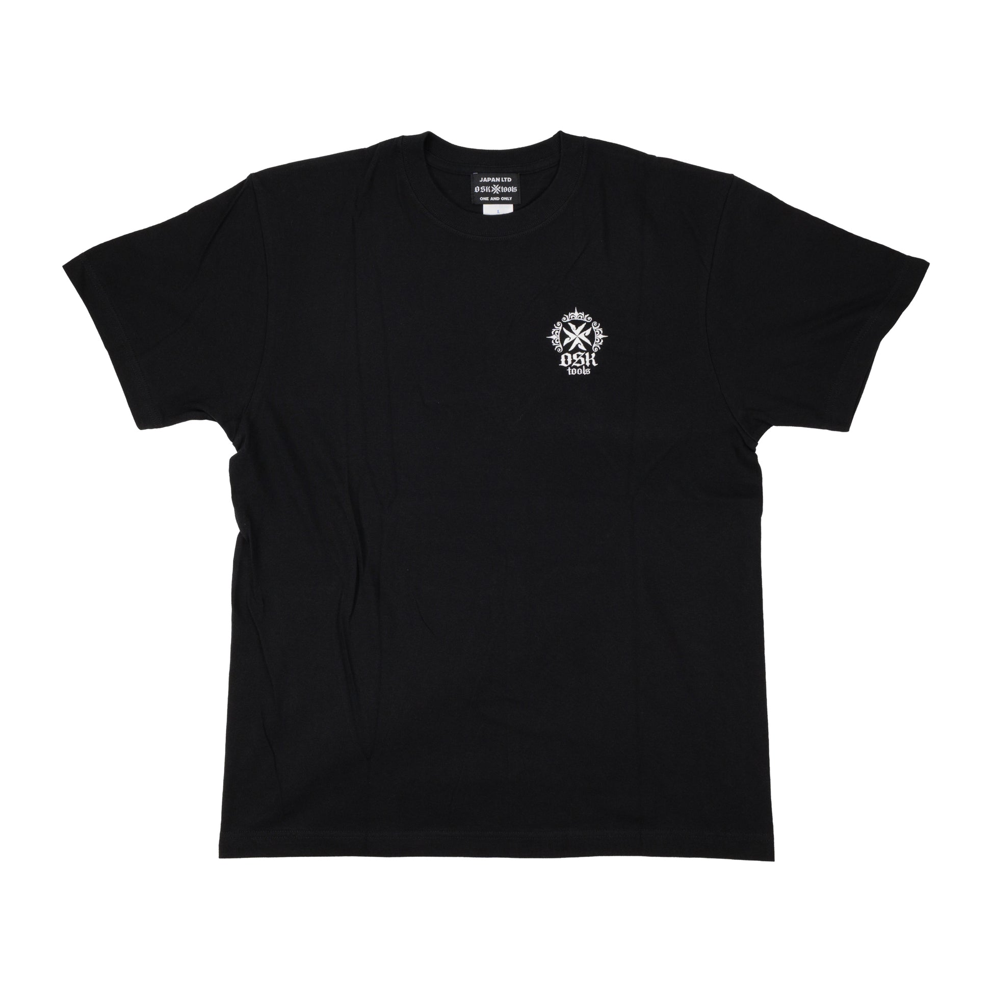 OSKTools 5.6oz カリフォルニア ロゴTシャツ ブラック-