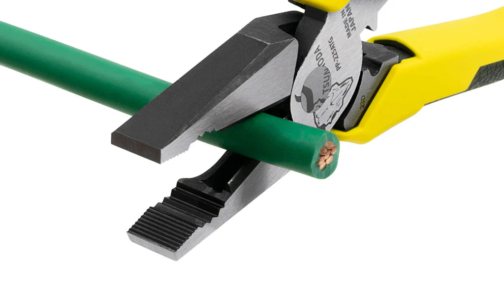 ツノダ 電工パワーペンチ 圧着機能付 225mm 【PP-225ATG】 ツノダ 電工パワーペンチ 圧着機能付 225mm 【PP-225ATG】
