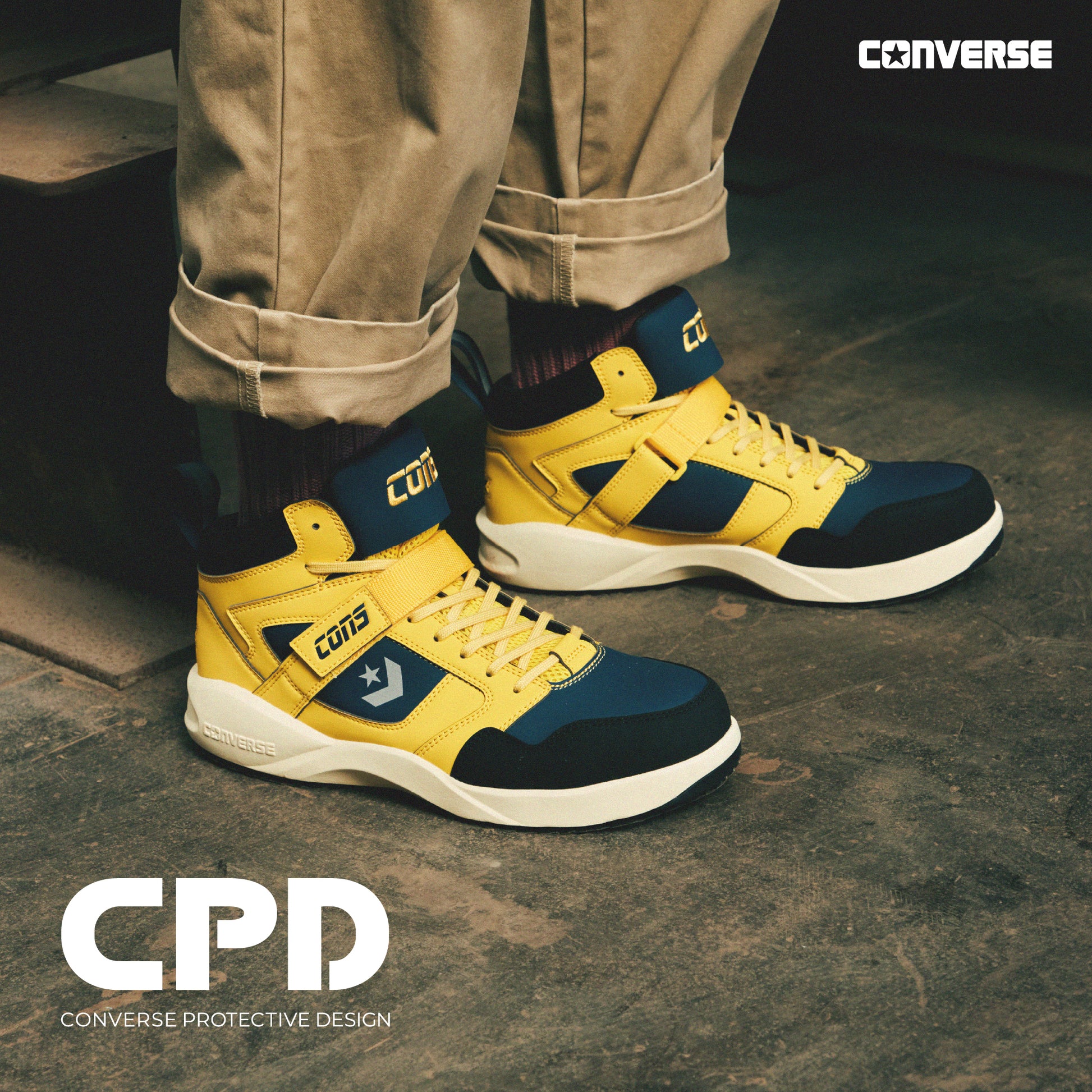 CONVERSE CPD RUN 'N SLAM PS-