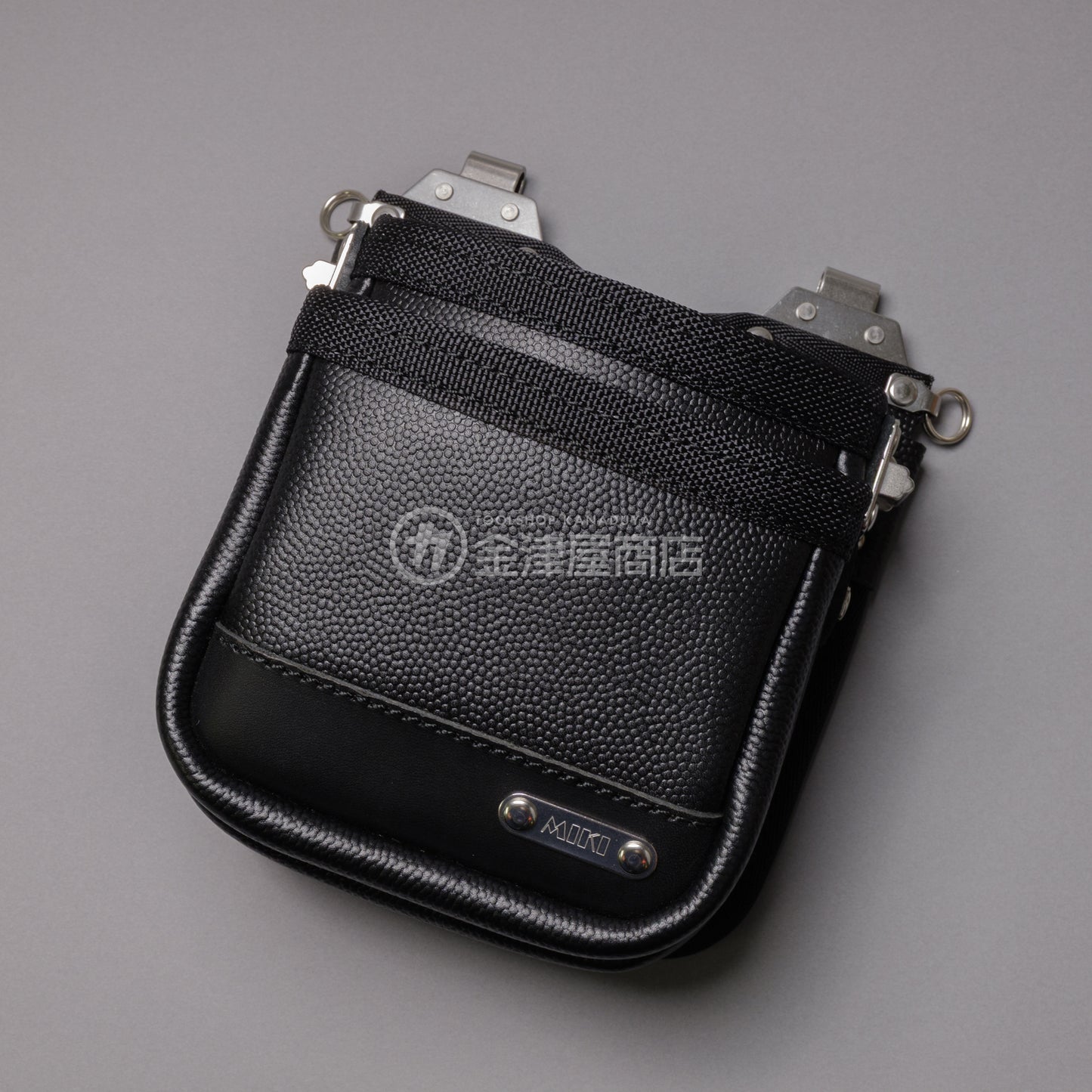 MIKI 本革2段腰袋 エンボス加工革・ダイレクトタイプ SPH-BM2D-