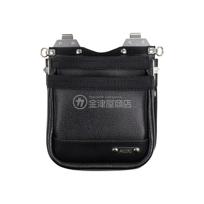 MIKI 本革2段腰袋 エンボス加工革・ダイレクトタイプ SPH-BM2D-