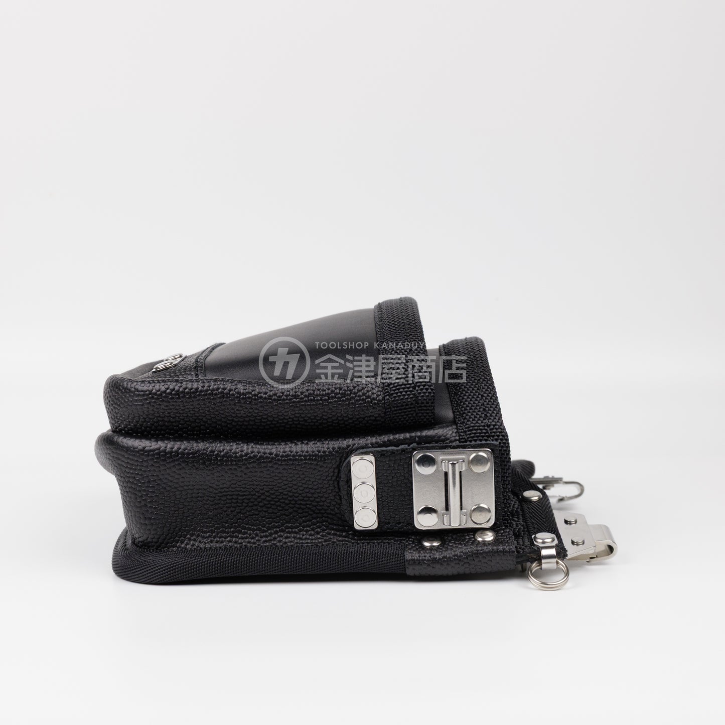 MIKI 本革2段腰袋 エンボス加工革・ダイレクトタイプ SPH-BM2D-