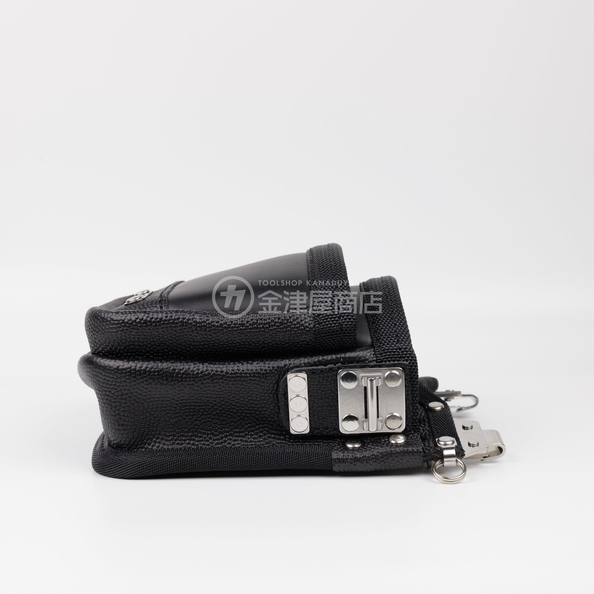 MIKI 本革2段腰袋 エンボス加工革・ダイレクトタイプ SPH-BM2D-