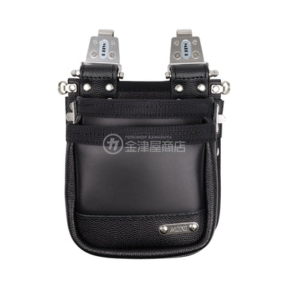 MIKI 本革2段腰袋 牛表皮革・スイングタイプ SPH-OM2S-