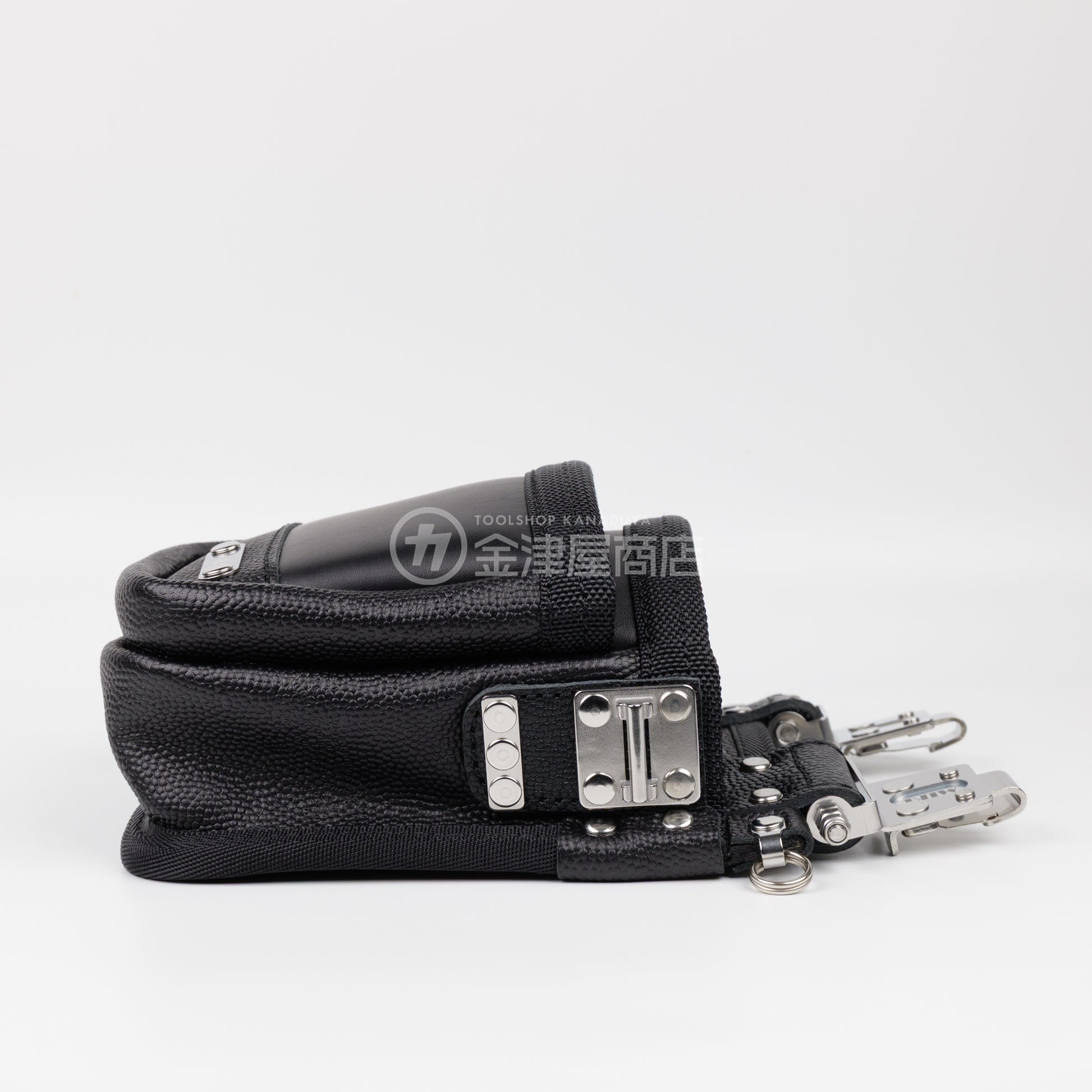 MIKI 本革2段腰袋 牛表皮革・スイングタイプ SPH-OM2S-