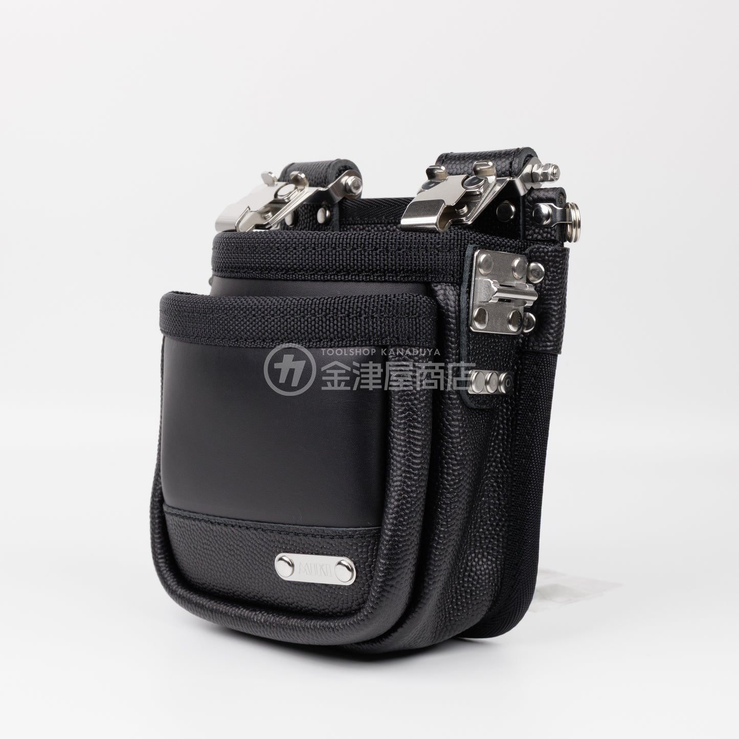 MIKI 本革2段腰袋 牛表皮革・スイングタイプ SPH-OM2S-