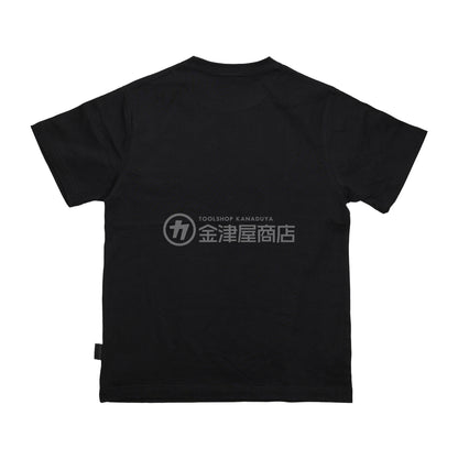 ニックス(KNICKS) コーデュラ生地 無地Tシャツ 黒/白 ST-1105-