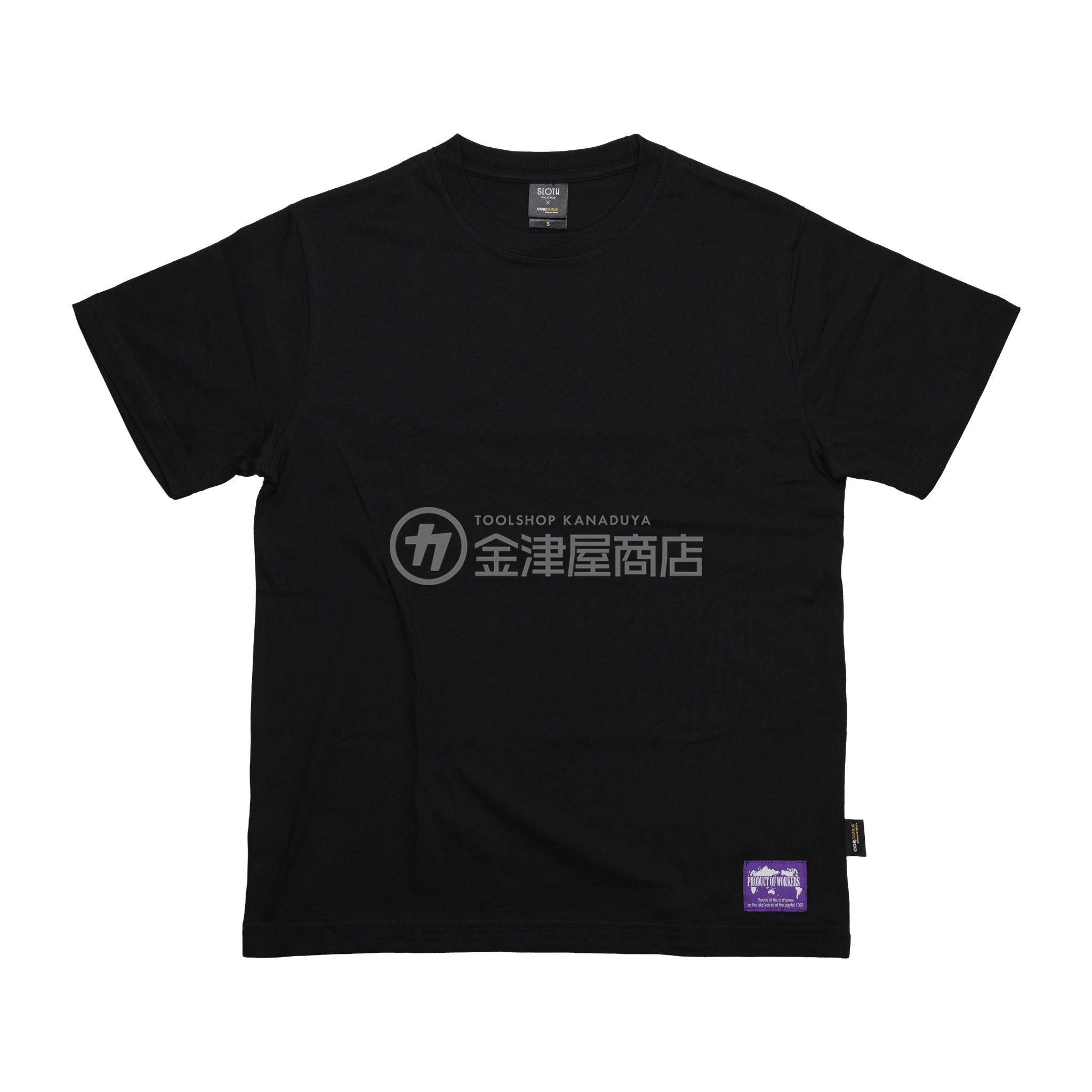 9/23.24 NKT様 ニックス(KNICKS) コーデュラ生地 無地Tシャツ 黒/白 ST-1105