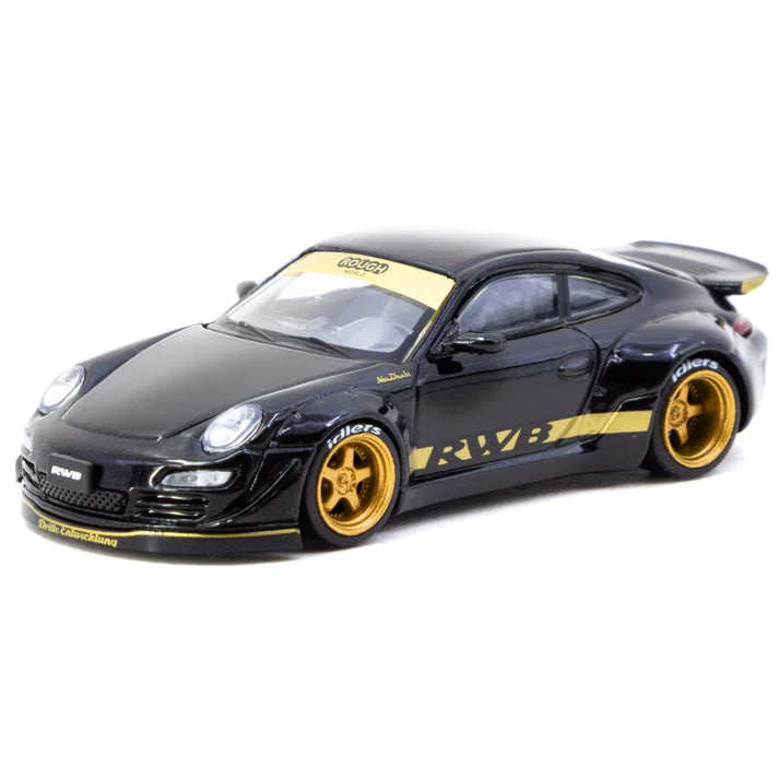 OSKtools 【世界限定500台】RWB997 Black ミニカー＆RWBxOSK×TARMAC 10mmフレックスラチェットレンチキーホルダー-