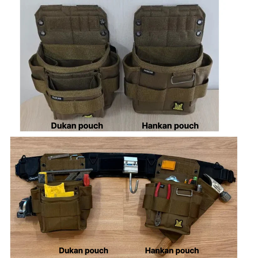 Durawork メインポーチ（HANKAN） Dura202 BLK/BRW