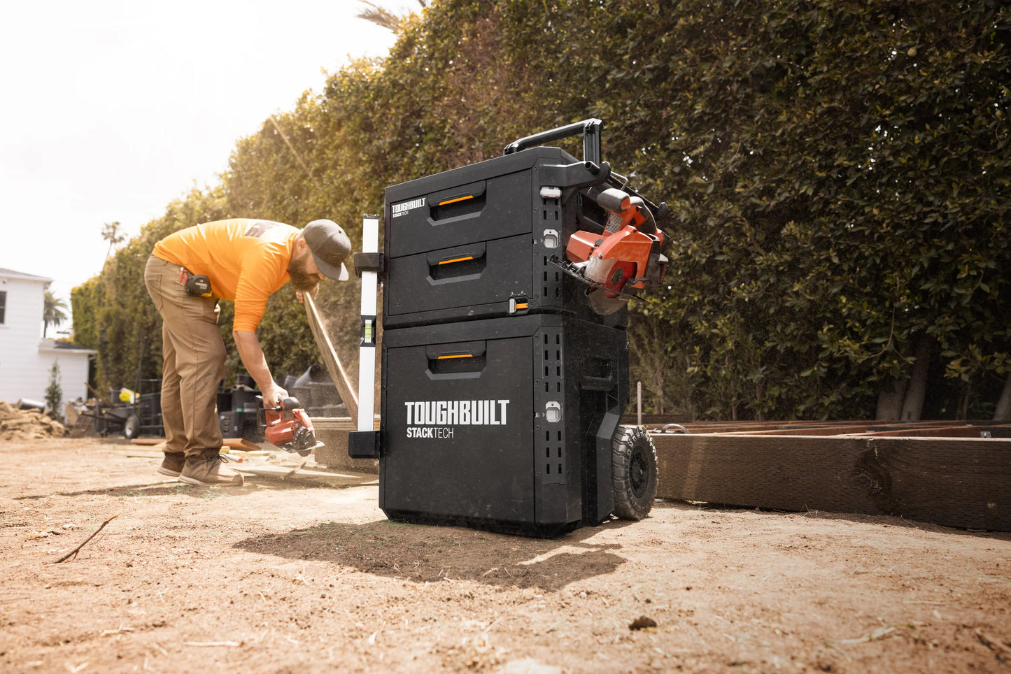 TOUGHBUILT STACK TECH 2ドロワーボックス（サイドロック）TB-B1-D-72