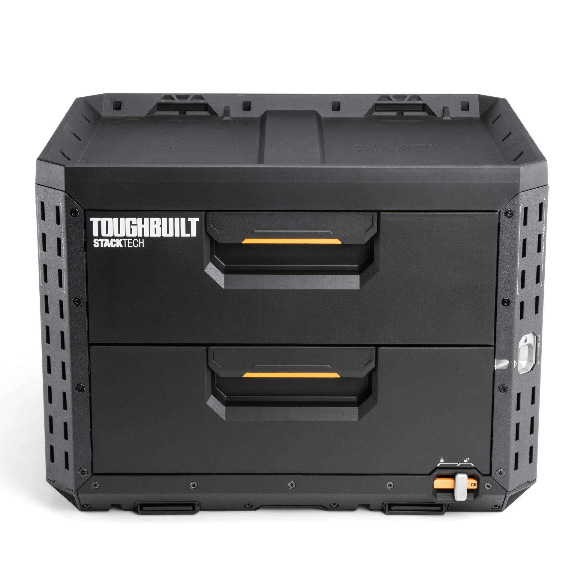 TOUGHBUILT STACK TECH 2ドロワーボックス（サイドロック）TB-B1-D-72