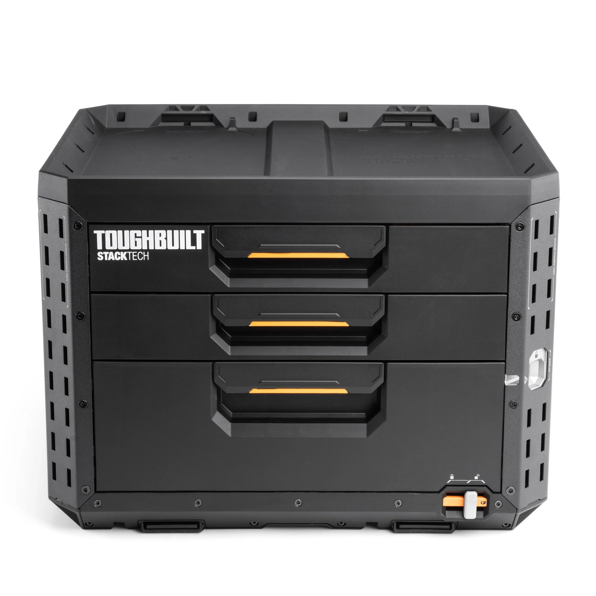 【予約商品】TOUGHBUILT STACK TECH 3ドロワーボックス（サイドロック）TB-B1-D-73-
