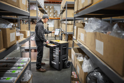 TOUGHBUILT STACK TECH 4ドロワーボックス（サイドロック）TB-B1-D-74