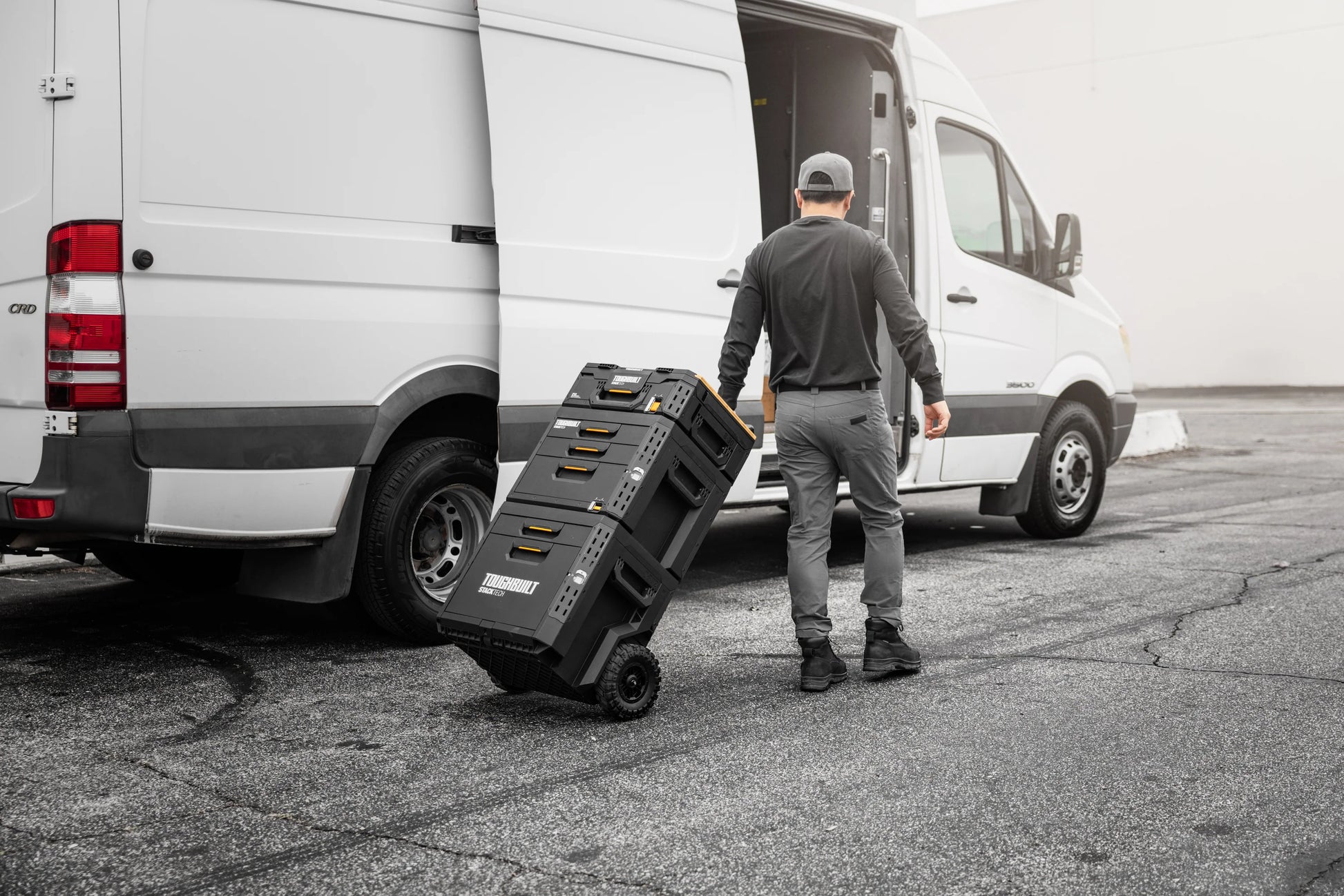 TOUGHBUILT STACK TECH ウィール２ドロワーボックス TB-B1-D-R92