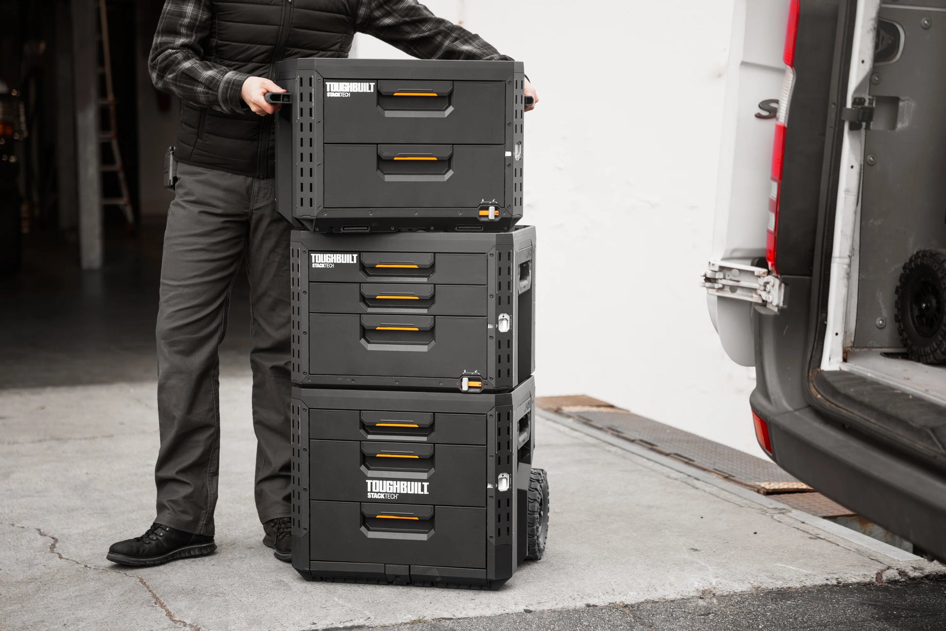 TOUGHBUILT STACK TECH ウィール3ドロワーボックス TB-B1-D-R93 TOUGHBUILT STACK TECH ウィール3ドロワーボックス TB-B1-D-R93