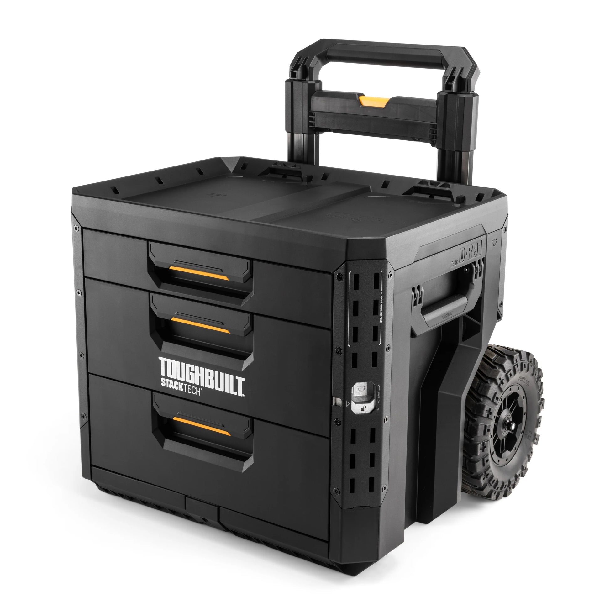 TOUGHBUILT STACK TECH Wheel 3 Drawer Box TB-B1-D-R93