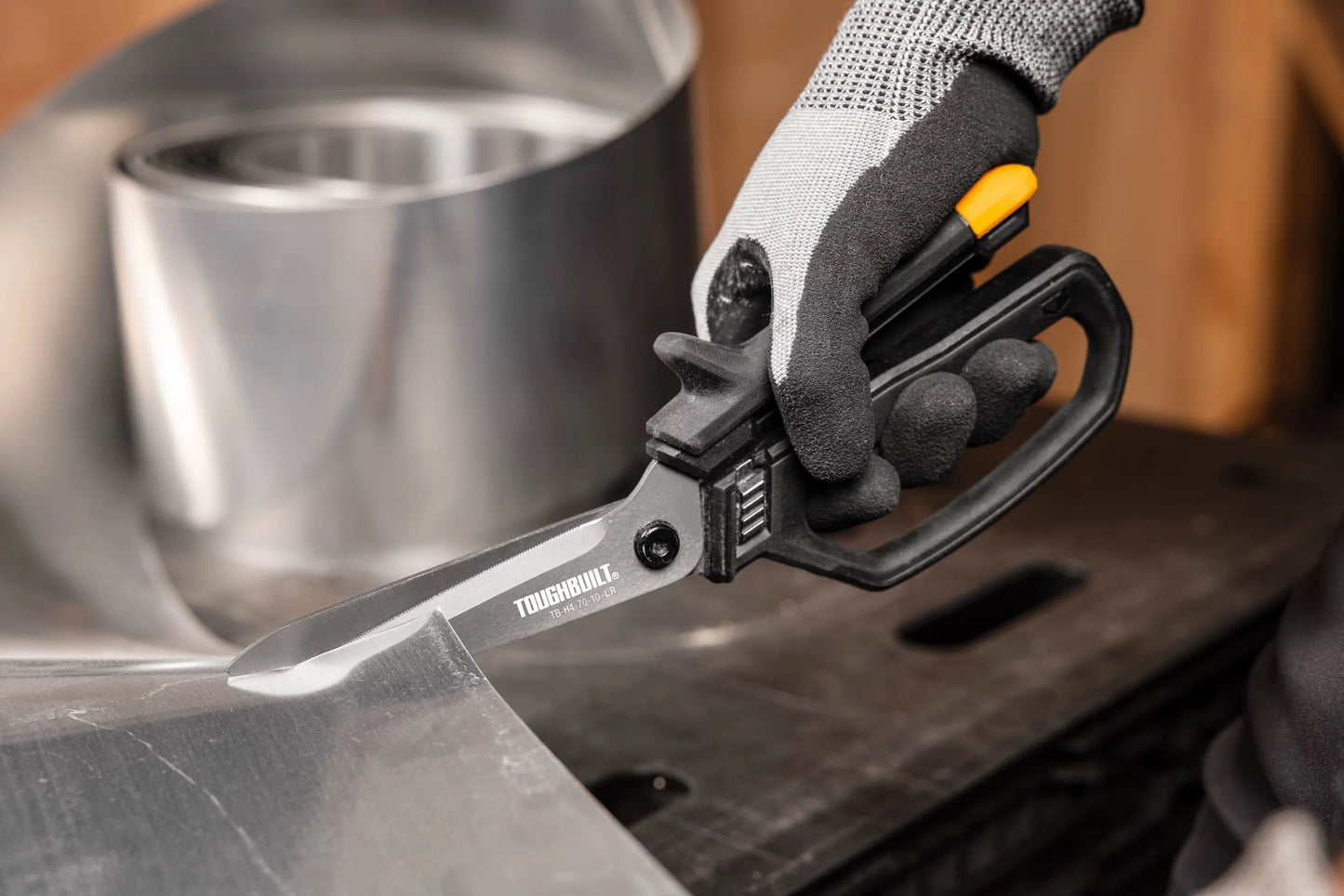 TOUGHBUILT オープンハンドルシザー TB-H4-70-10-LR-