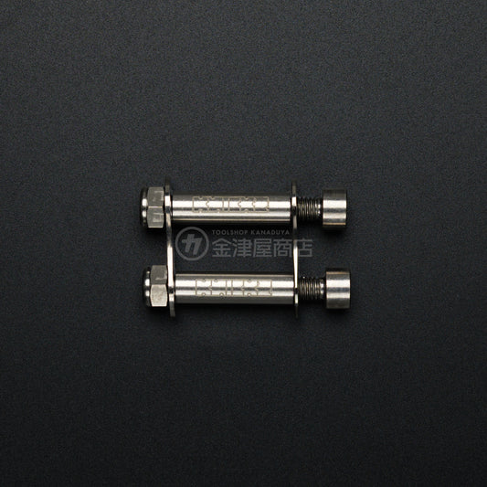 ニックス(KNICKS) チタンシングルベルトループ用 チタン製金具一式 TIT-Z1