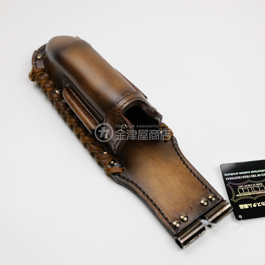 ニックス(KNICKS) チェーン式折畳式充電ドライバーホルダー TIT-111JOCDX【ヴィンテージカラー】追加カスタム VC革紐W巻-