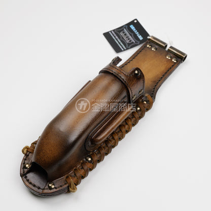 ニックス(KNICKS) チェーン式折畳式充電ドライバーホルダー TIT-111JOCDX【ヴィンテージカラー】追加カスタム VC革紐W巻-