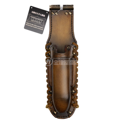 ニックス(KNICKS) チェーン式折畳式充電ドライバーホルダー TIT-111JOCDX【ヴィンテージカラー】追加カスタム VC革紐W巻-