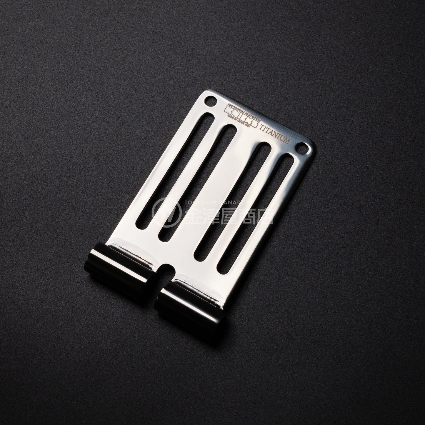 ニックス(KNICKS) チタンベルトループ 総磨きタイプ ベルト縦穴60mmタイプ TIT15