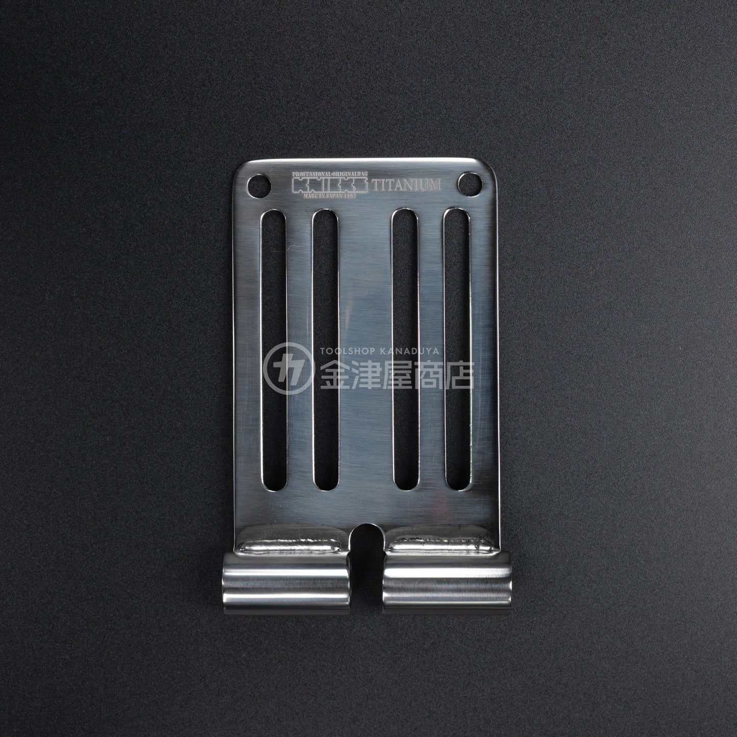 ニックス(KNICKS) チタンベルトループ 総磨きタイプ ベルト縦穴60mmタイプ TIT15