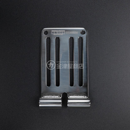 ニックス(KNICKS) チタンベルトループ 総磨きタイプ ベルト縦穴60mmタイプ TIT15