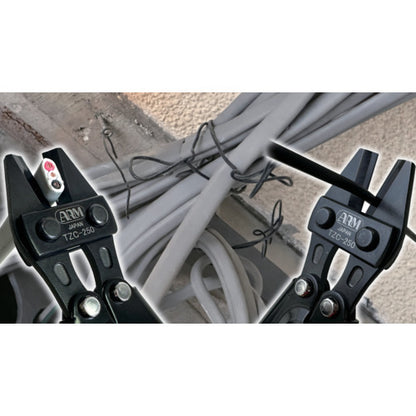 アーム産業 3芯VVFケーブル一発切断 鍛刃解体カッター TZC-250-