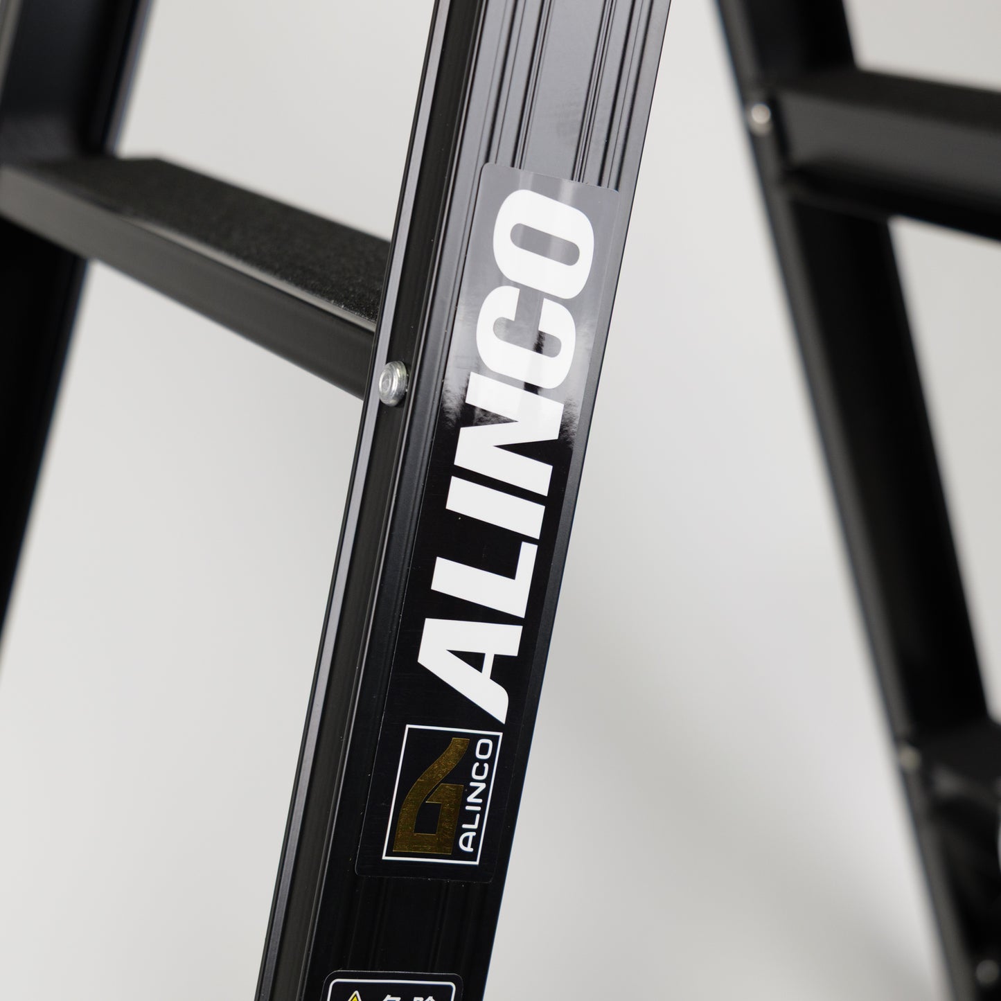 GranGear×アルインコ 踏ざん幅広はしご兼用脚立 B-PRS【ブラック】