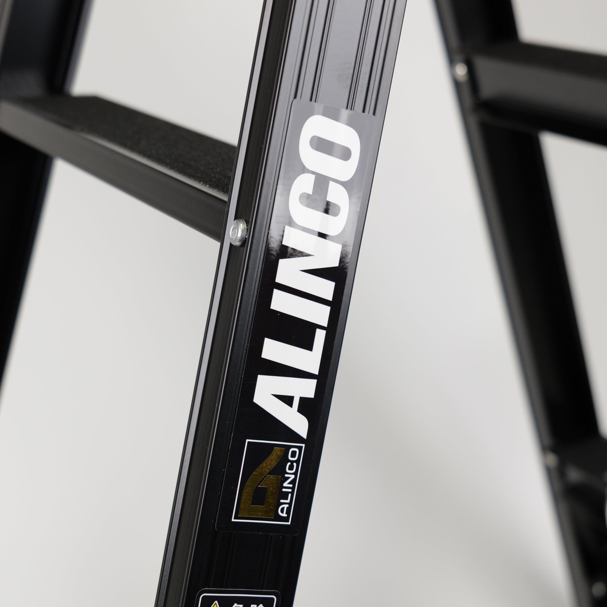 GranGear×アルインコ 踏ざん幅広はしご兼用脚立 B-PRS【ブラック】