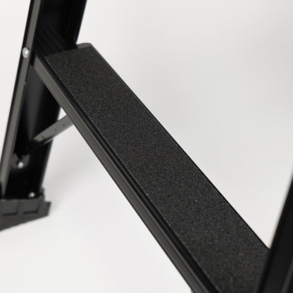 GranGear×アルインコ 踏ざん幅広はしご兼用脚立 B-PRS【ブラック】