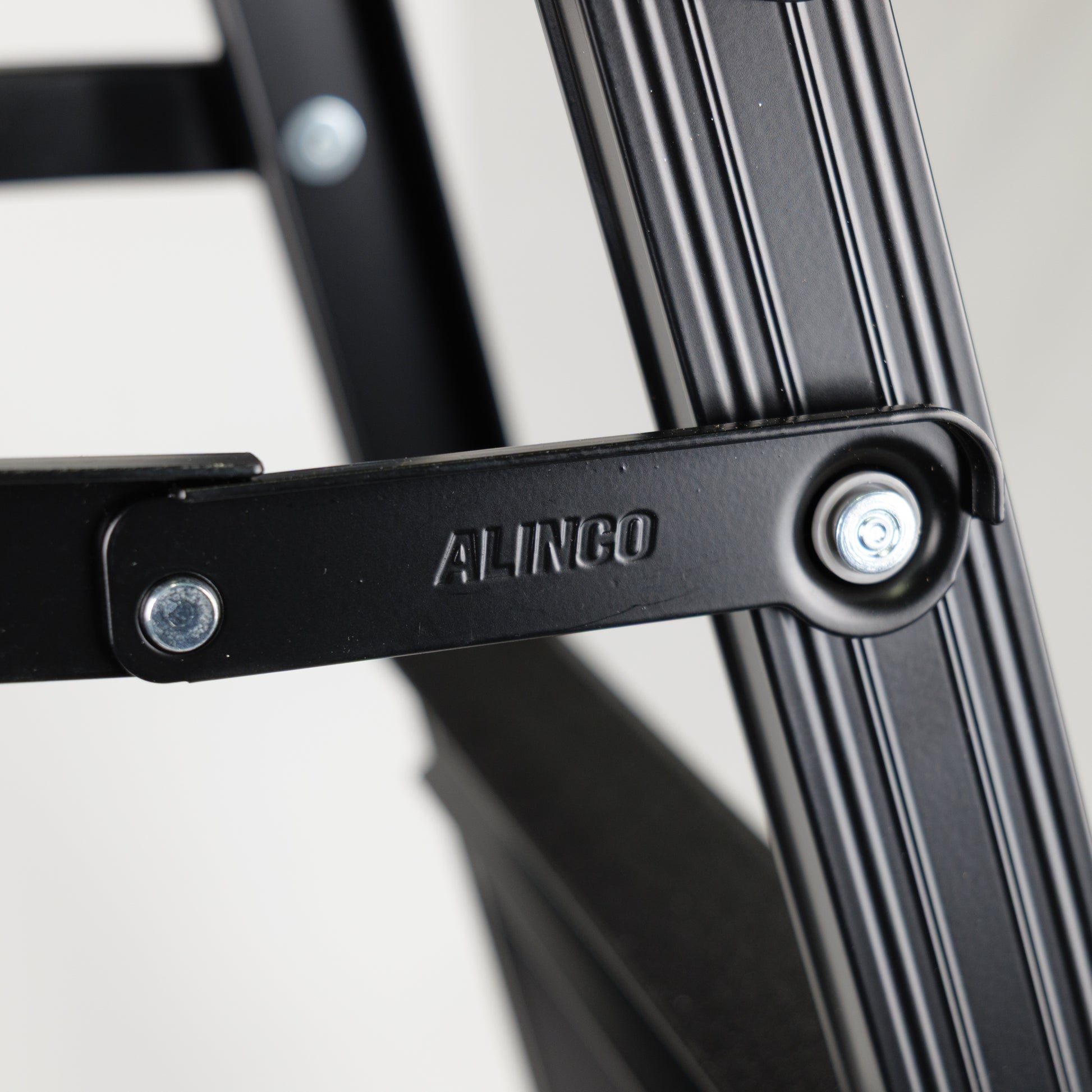 GranGear×アルインコ 踏ざん幅広はしご兼用脚立 B-PRS【ブラック】