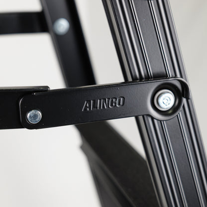 GranGear×アルインコ 踏ざん幅広はしご兼用脚立 B-PRS【ブラック】