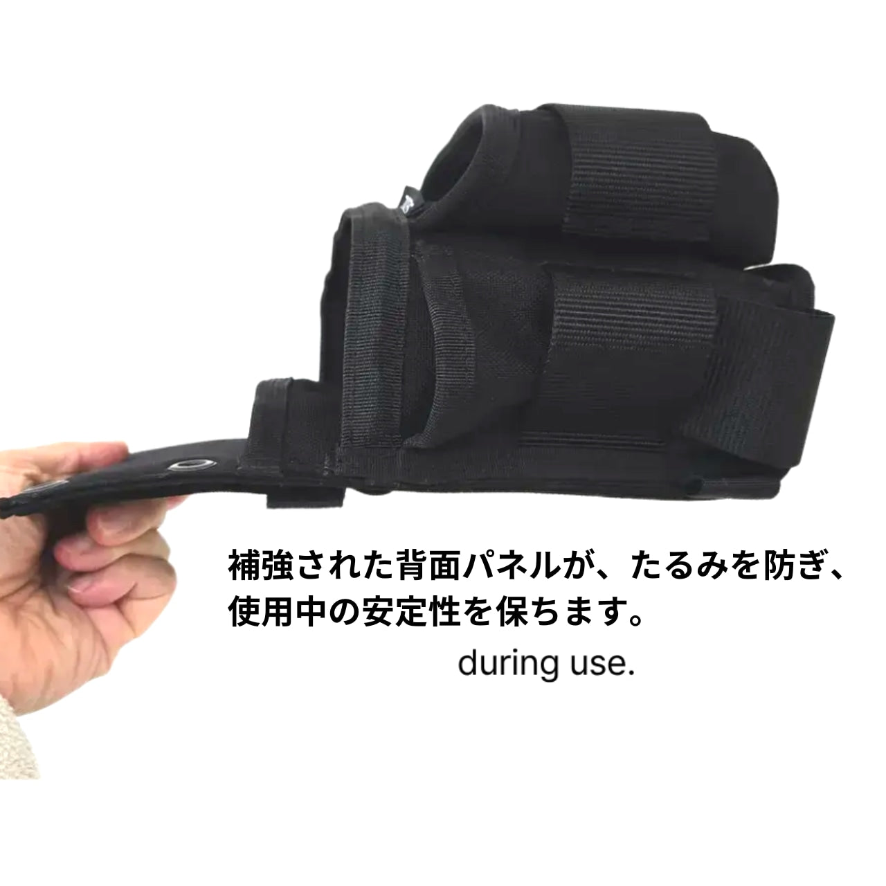 Durawork ソウルポーチ Dura205 BLK/BRW-