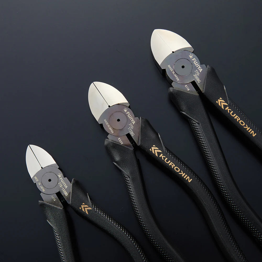 フジ矢 電工名人強力ニッパ(KUROKIN)175mm 770-175BG|金津屋商店 フジ矢 電工名人強力ニッパ(KUROKIN)175mm 770-175BG|金津屋商店