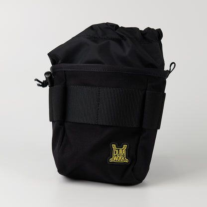 Durawork ビッグマウスポーチ Dura203 BLK/BRW/WHT